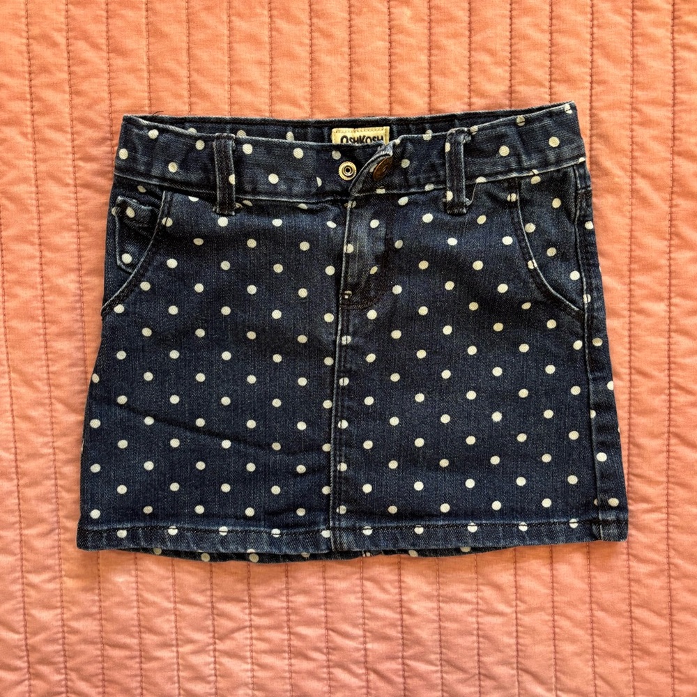 OshKosh B’gosh jean skirt for little girls - size 6